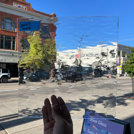Clear Waterglass Transparent Spectrum Sheet Glass Colorado Glass Works