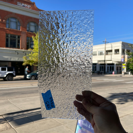 Clear Granite Spectrum Sheet Glass Colorado Glassworks