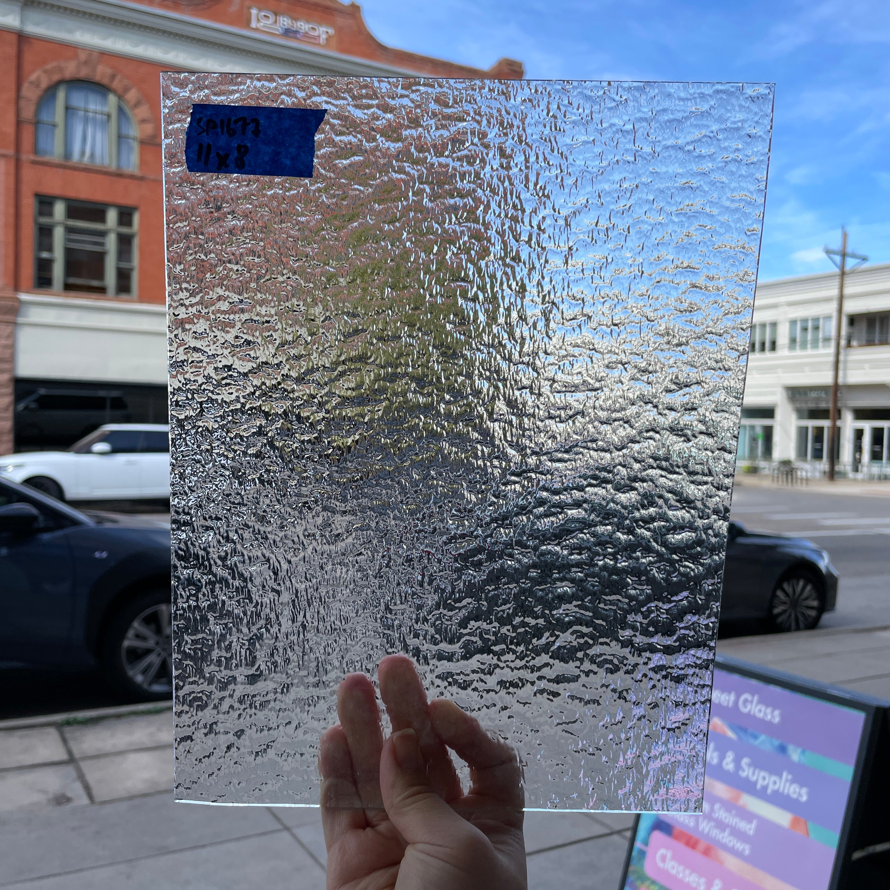 Clear Granite Spectrum Sheet Glass Colorado Glassworks