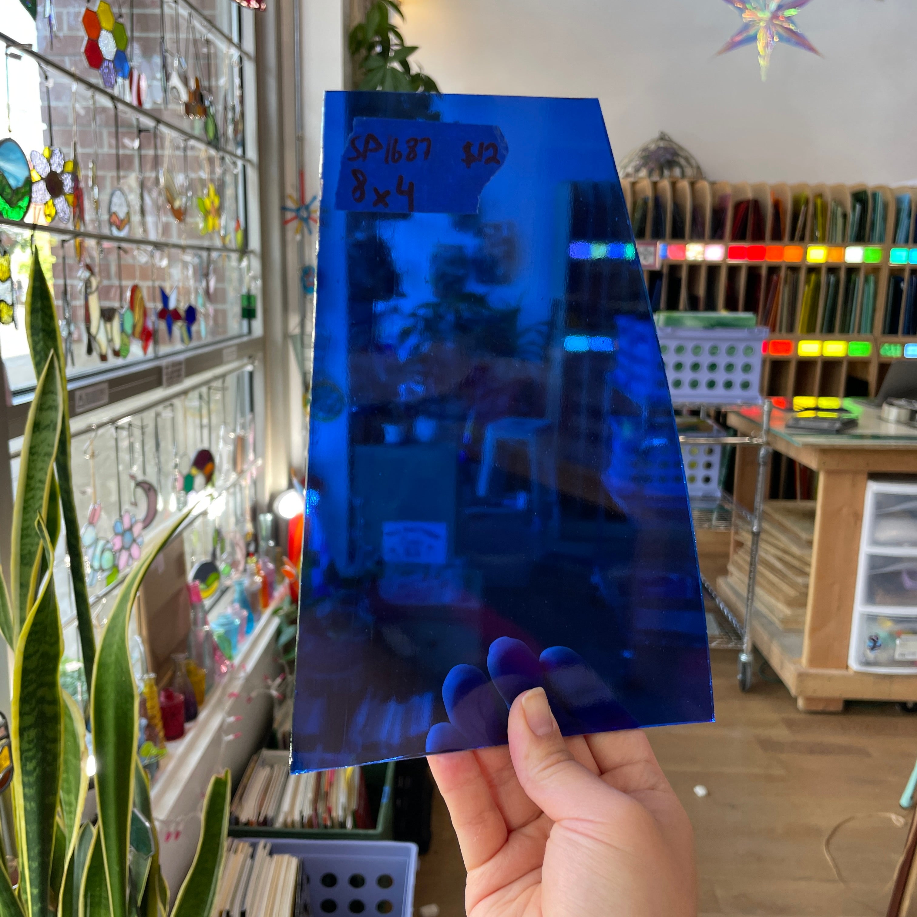 Azure Blue Transparent Spectrum