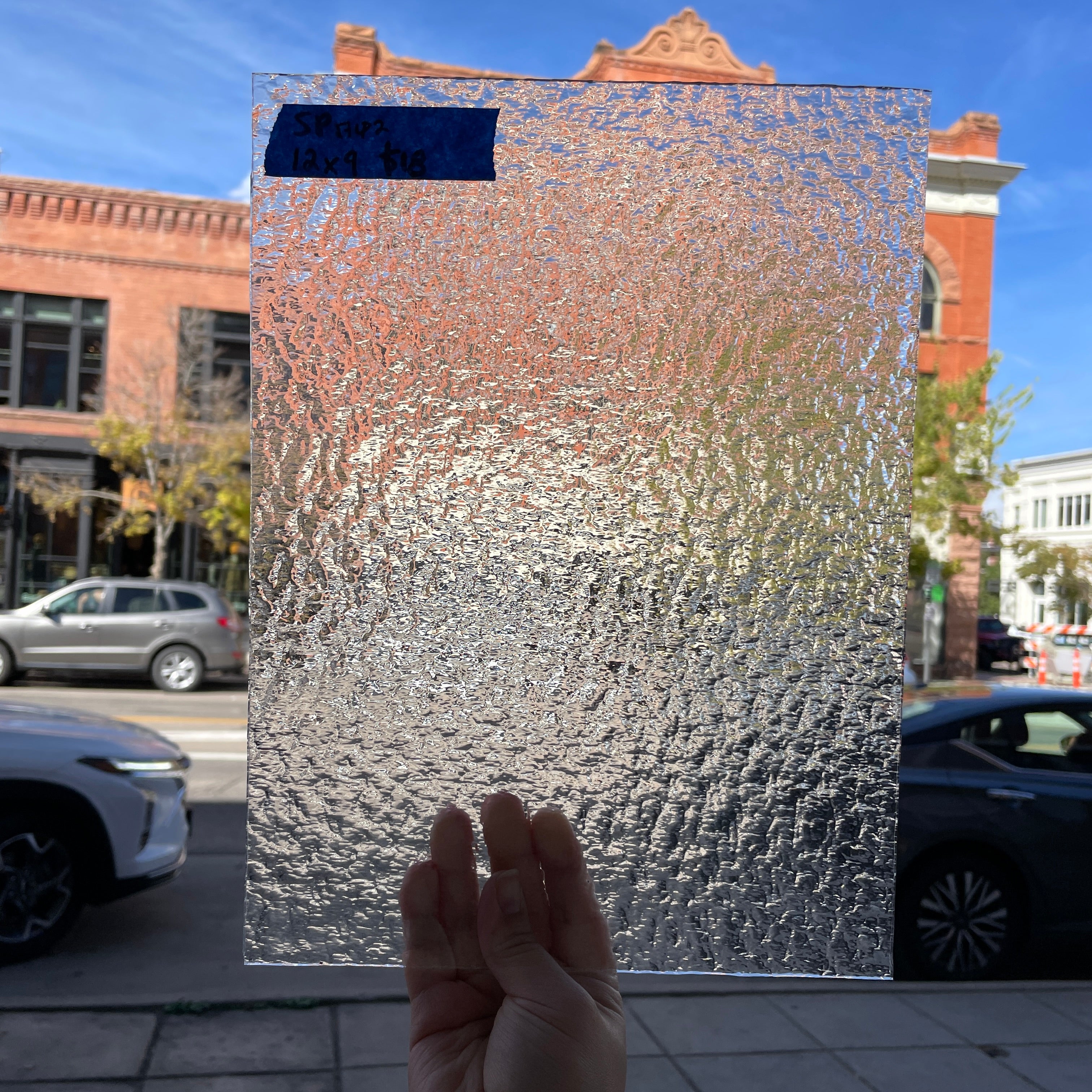 Clear Granite Spectrum Sheet Glass Colorado Glassworks