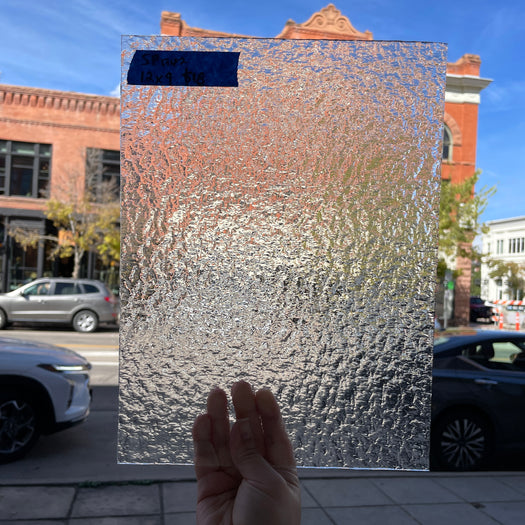 Clear Granite Spectrum Sheet Glass Colorado Glassworks