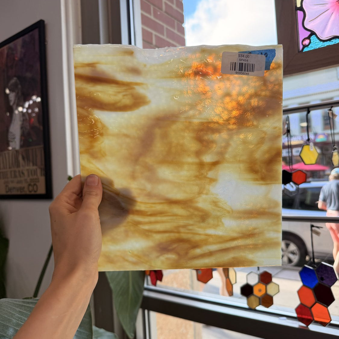 TAN OPAQUE WISPY