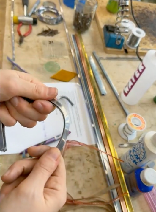 Online Class: Framing Stained Glass ( 2 hour class) Tools Colorado Glass Works