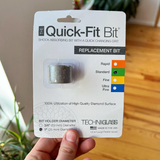 Techniglass The Grinder Quick-Fit Replacement Bit – 1" Standard Grit