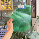 Green White Wispy