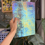 Clear Iridescent Florentine