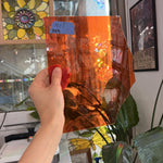 Orange Mouthblown GNA Sheet Glass Mouth Blown Glass Default Title
