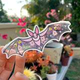 Lola the Bat Sticker Merch Colorado Glassworks   