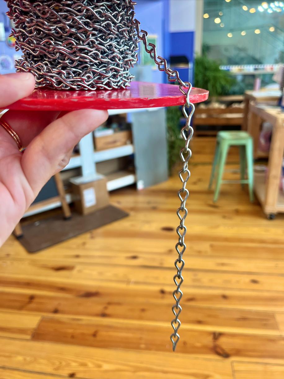 Zinc Plated Jack Chain 16 gauge Tools Colorado Glassworks   