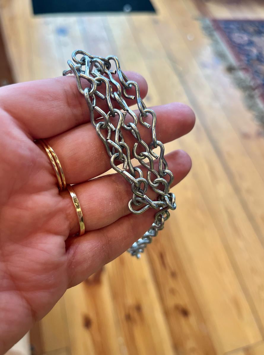 Zinc Plated Jack Chain 16 gauge Tools Colorado Glassworks   
