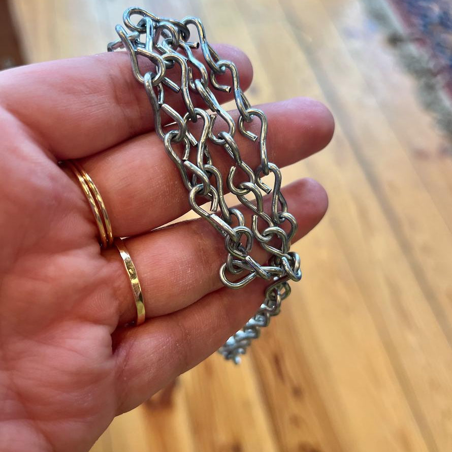 Zinc Plated Jack Chain 16 gauge Tools Colorado Glassworks   