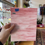 Kokomo Pink White Wispy (S) Sheet Glass Colorado Glassworks