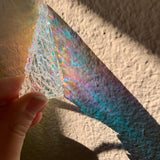 Dichroic Scrap Pack 96 and 90 COE Fusible and perfect for stained glass, mosaic, fusing, and more glass projects!