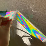 Dichroic Scrap Pack 96 and 90 COE Fusible and perfect for stained glass, mosaic, fusing, and more glass projects!