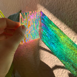 Dichroic Scrap Pack 96 and 90 COE Fusible and perfect for stained glass, mosaic, fusing, and more glass projects!