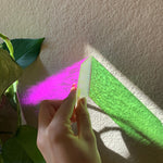 Dichroic Scrap Pack 96 and 90 COE Fusible and perfect for stained glass, mosaic, fusing, and more glass projects!
