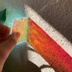 Dichroic Scrap Pack 96 and 90 COE Fusible and perfect for stained glass, mosaic, fusing, and more glass projects!