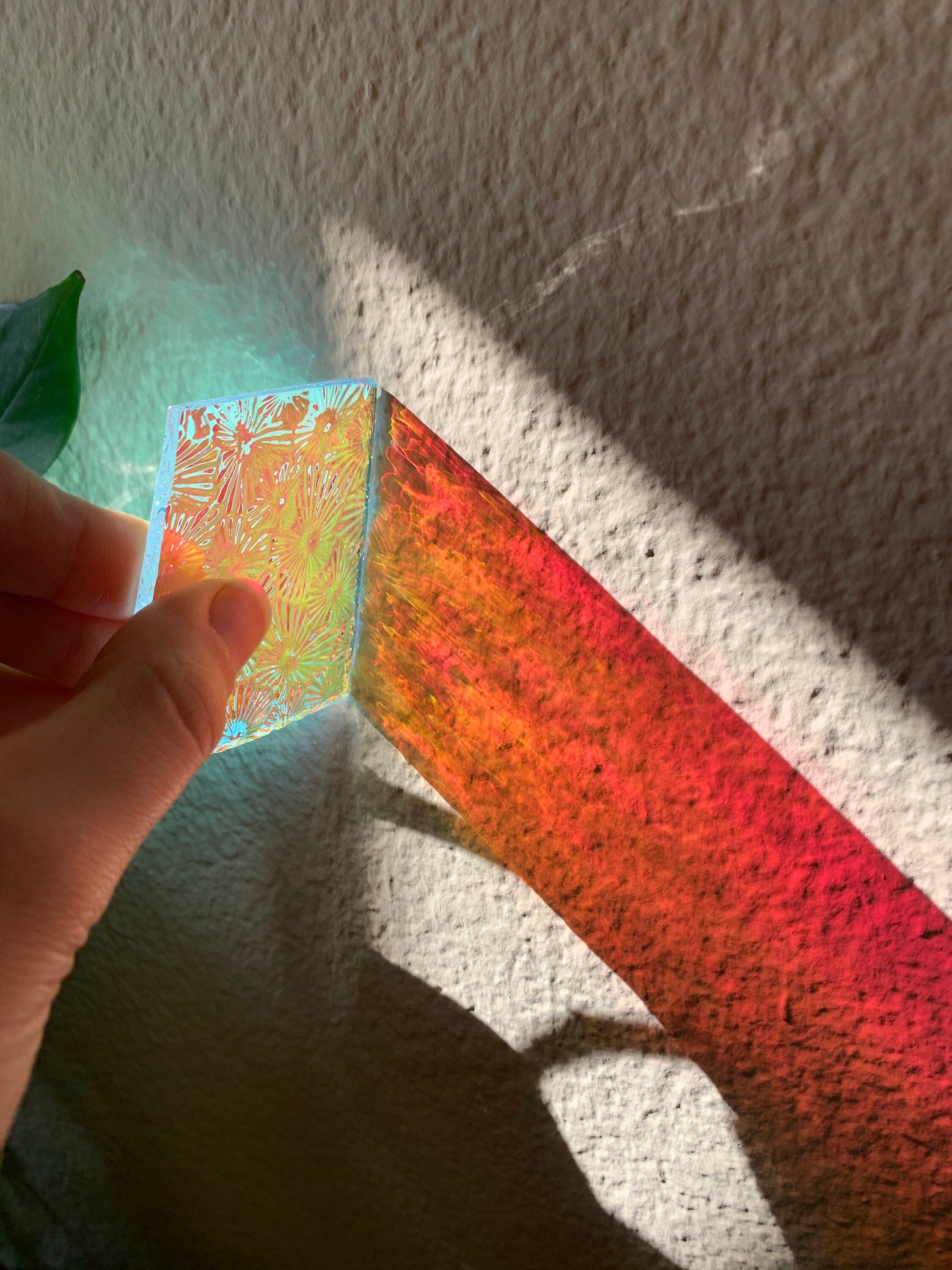 Dichroic Scrap Pack 96 and 90 COE Fusible and perfect for stained glass, mosaic, fusing, and more glass projects!