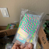 Dichroic Scrap Pack 96 and 90 COE Fusible and perfect for stained glass, mosaic, fusing, and more glass projects!