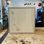 Made to order Stained Glass Storage Shelf (variety of sizes) - made in the USA, real wood, pre-built, and FREE shipping anywhere in the US!!  Colorado Glass Works   