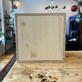 Made to order Stained Glass Storage Shelf (variety of sizes) - made in the USA, real wood, pre-built, and FREE shipping anywhere in the US!!  Colorado Glass Works   