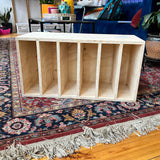 Made to order Stained Glass Storage Shelf (variety of sizes) - made in the USA, real wood, pre-built, and FREE shipping anywhere in the US!!  Colorado Glass Works   
