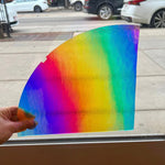Stained Glass Sheet Dichroic Rainbow 1/4 Sheet Glass 90 COE  Colorado Glass Works   