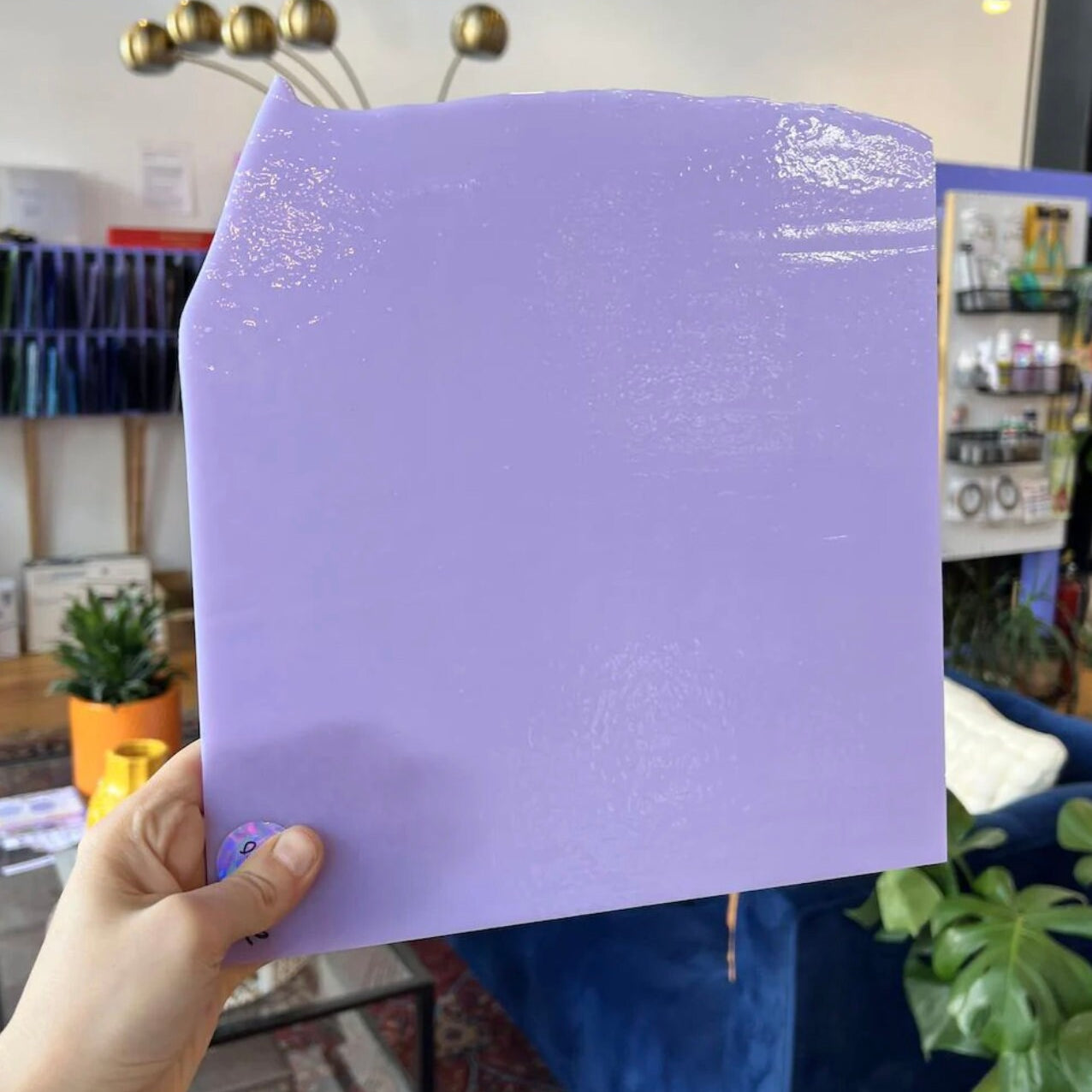 NeoLavender / Purple Bullseye Fusible 90 COE Colorado Glass Works