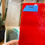 Red Apple Bullseye Fusible 90 COE Sheet Glass Colorado Glassworks