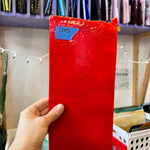 Red Apple Bullseye Fusible 90 COE Sheet Glass Colorado Glassworks BE-APPLERED (10x4.5in)