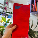Red Apple Bullseye Fusible 90 COE Sheet Glass Colorado Glassworks