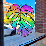 Stained Glass Sheet Dichroic Rainbow Lace 1/4 Sheet Glass Sheet Glass Colorado Glassworks   