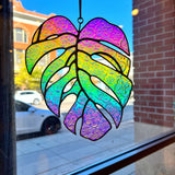 Stained Glass Sheet Dichroic Rainbow Lace 1/4 Sheet Glass Sheet Glass Colorado Glassworks   