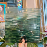 Stardust Fusers Reserve Oceanside Fusible 96 COE (FR71F) Sheet Glass Colorado Glassworks OS-STARDUST-FR (12x12in)